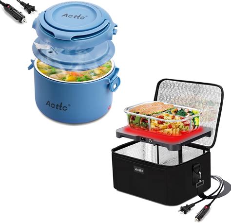 aotto electric lunch box|portable oven food warmer.